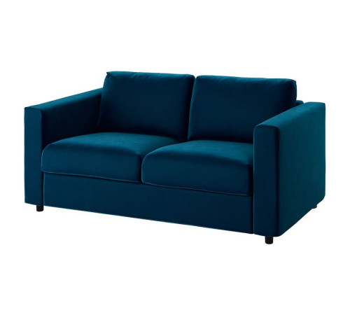 Sofa 2-osobowa, Djuparp ciemnozielononiebieski VIMLE 794.335.95