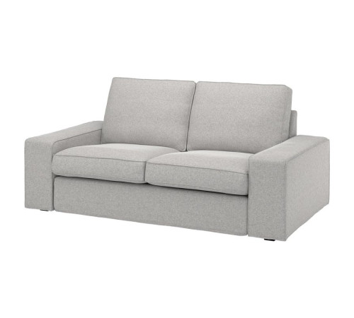 Sofa 2-osobowa, Tallmyra biały/czarny KIVIK 794.847.64