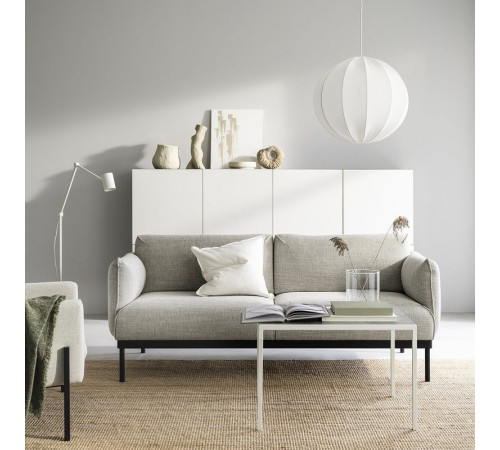 Sofa 2-osobowa, Lejde jasnoszary ÄPPLARYD 805.062.27