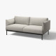 Sofa 2-osobowa, Lejde jasnoszary ÄPPLARYD 805.062.27