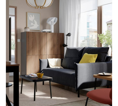 Sofa dwuosobowa, Gunnared beżowy MANNARP 896.040.30