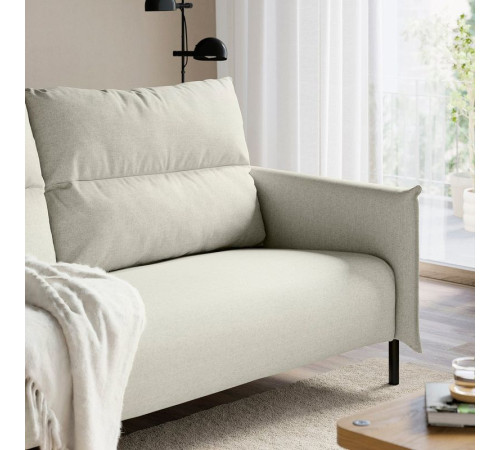 Sofa dwuosobowa, Gunnared beżowy MANNARP 896.040.30