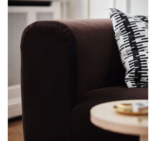 Sofa 2-osobowa, Alhamn ciemnobrązowy STOCKHOLM 2025 905.917.48