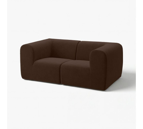 Sofa 2-osobowa, Alhamn ciemnobrązowy STOCKHOLM 2025 905.917.48