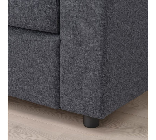 Sofa 2-osobowa, z szerokimi podłokietnikami Gunnared/średnioszary VIMLE 994.005.46