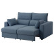 Sofa 2-osobowa, Gunnared niebieski ESKILSTUNA 995.201.86