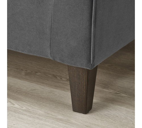 Sofa 2-osobowa, Hakebo ciemnoszary EKHOLMA 995.355.88