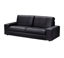 Sofa 3-osobowa, Grann/Bomstad czarny KIVIK 005.195.25