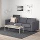 Sofa 3-osobowa, z zagłówkiem/Gunnared średnioszary VIMLE 093.990.24