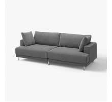 Sofa modułowa, 3-osobowa, Johanneshov ciemnoszary UPPÅKRA 096.130.00