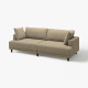 Sofa modułowa, 3-osobowa, Johanneshov brązowobeżowy UPPÅKRA 096.140.47