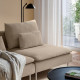 Sofa 3-osobowa, z otwartym końcem/Kelinge beżowy SÖDERHAMN 096.221.08
