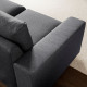 Sofa 3-osobowa, z szerokimi podłokietnikami/Gunnared średnioszary VIMLE 194.013.33
