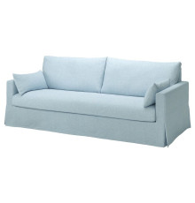 Трехместный диван, Kilanda, бледно-голубой, HILTARP 194.896.46