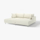 Sofa modułowa, 3-osobowa, z szezlongami/Axvall kremowy UPPÅKRA 196.130.66