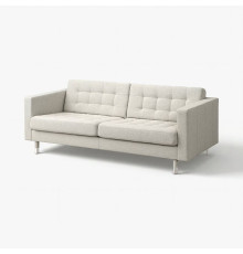Sofa 3-osobowa, Gunnared beżowy/metal LANDSKRONA 294.353.23