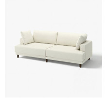 Sofa modułowa, 3-osobowa, Axvall kremowy UPPÅKRA 296.140.46