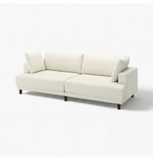 Sofa modułowa, 3-osobowa, Axvall kremowy UPPÅKRA 296.140.46