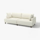 Sofa modułowa, 3-osobowa, Axvall kremowy UPPÅKRA 296.140.46