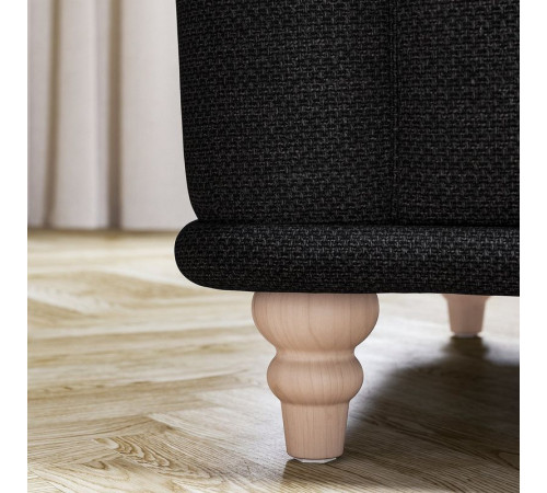 Sofa 3-osobowa, Lejde antracyt/brzoza VISKAFORS 394.433.27