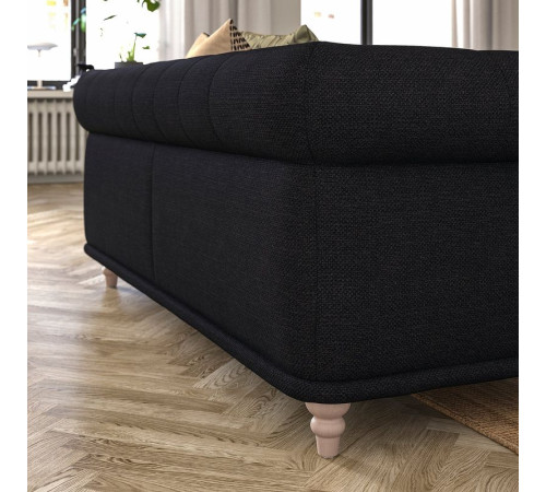 Sofa 3-osobowa, Lejde antracyt/brzoza VISKAFORS 394.433.27