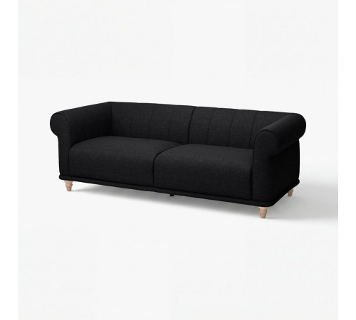 Sofa 3-osobowa, Lejde antracyt/brzoza VISKAFORS 394.433.27