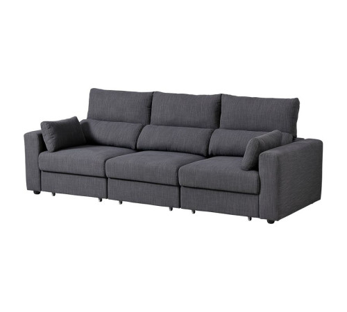 ESKILSTUNA sofa 3-osobowa, Hillared antracyt