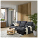 ESKILSTUNA sofa 3-osobowa, Hillared antracyt
