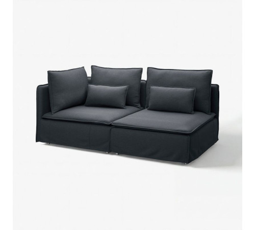 Sofa 3-osobowa, z otwartym końcem/Knäbäck antracyt SÖDERHAMN 396.071.68
