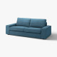 Sofa 3-osobowa, Tallmyra niebieski KIVIK 494.847.70