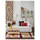 Sofa 3-osobowa, Hallarp biały HYLTARP 494.896.40