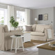 Sofa 3-osobowa, Hemmesta jasnobeżowy HYLTARP 494.958.63