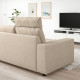 Sofa 3-osobowa, z zagłówkiem/Hillared beżowy VIMLE 594.342.75