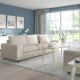 Sofa 3-osobowa, z szerokimi podłokietnikami/Gunnared beżowy VIMLE 694.013.35