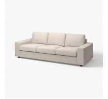 Sofa 3-osobowa, z szerokimi podłokietnikami/Gunnared beżowy VIMLE 694.013.35