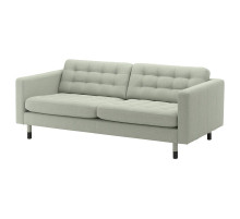 Sofa 3-osobowa, Gunnared jasnozielony/drewno/czarny LANDSKRONA 694.442.12