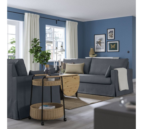 Sofa 3-osobowa, Gransel szary HYLTARP 695.149.26