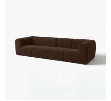 Sofa 4-osobowa, Alhamn ciemnobrązowy STOCKHOLM 2025 695.743.12