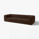 Sofa 4-osobowa, Alhamn ciemnobrązowy STOCKHOLM 2025 695.743.12