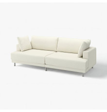 Sofa modułowa, 3-osobowa, Axvall kremowy UPPÅKRA 696.130.02