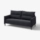 Sofa 3-osobowa, Saxemara czarnoniebieski MANNARP 696.191.60