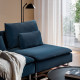 Sofa 3-osobowa, z otwartym końcem/Kelinge granatowy SÖDERHAMN 696.221.05