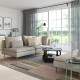 Sofa 3-osobowa, z otwartym końcem/Fridtuna jasnobeżowy SÖDERHAMN 794.496.95