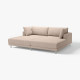 Sofa modułowa, 3-osobowa, z szezlongami/Samsala szarobeżowy UPPÅKRA 796.130.68