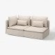 Sofa 3-osobowa, z otwartym końcem/Gransel naturalny SÖDERHAMN 796.221.24