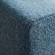 Sofa modułowa, 3-osobowa, Axvall ciemny szaroniebieski UPPÅKRA 896.130.01