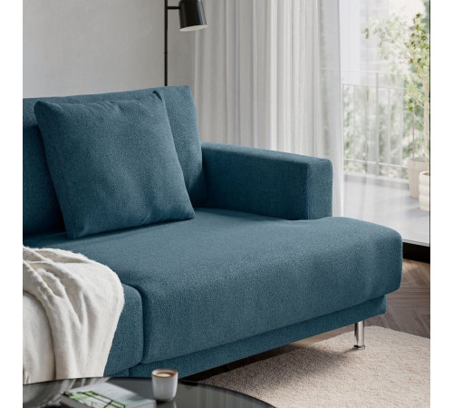 Sofa modułowa, 3-osobowa, Axvall ciemny szaroniebieski UPPÅKRA 896.130.01