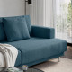 Sofa modułowa, 3-osobowa, Axvall ciemny szaroniebieski UPPÅKRA 896.130.01