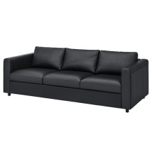 Sofa 3-osobowa, Grann/Bomstad czarny VIMLE 993.066.43