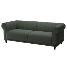 Sofa 3-osobowa, Lejde szary/zielony/brązowy VISKAFORS 994.433.67